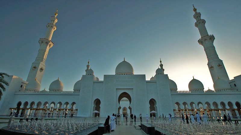 Abu Dhabi - Mesquita Sheikh-Zayed