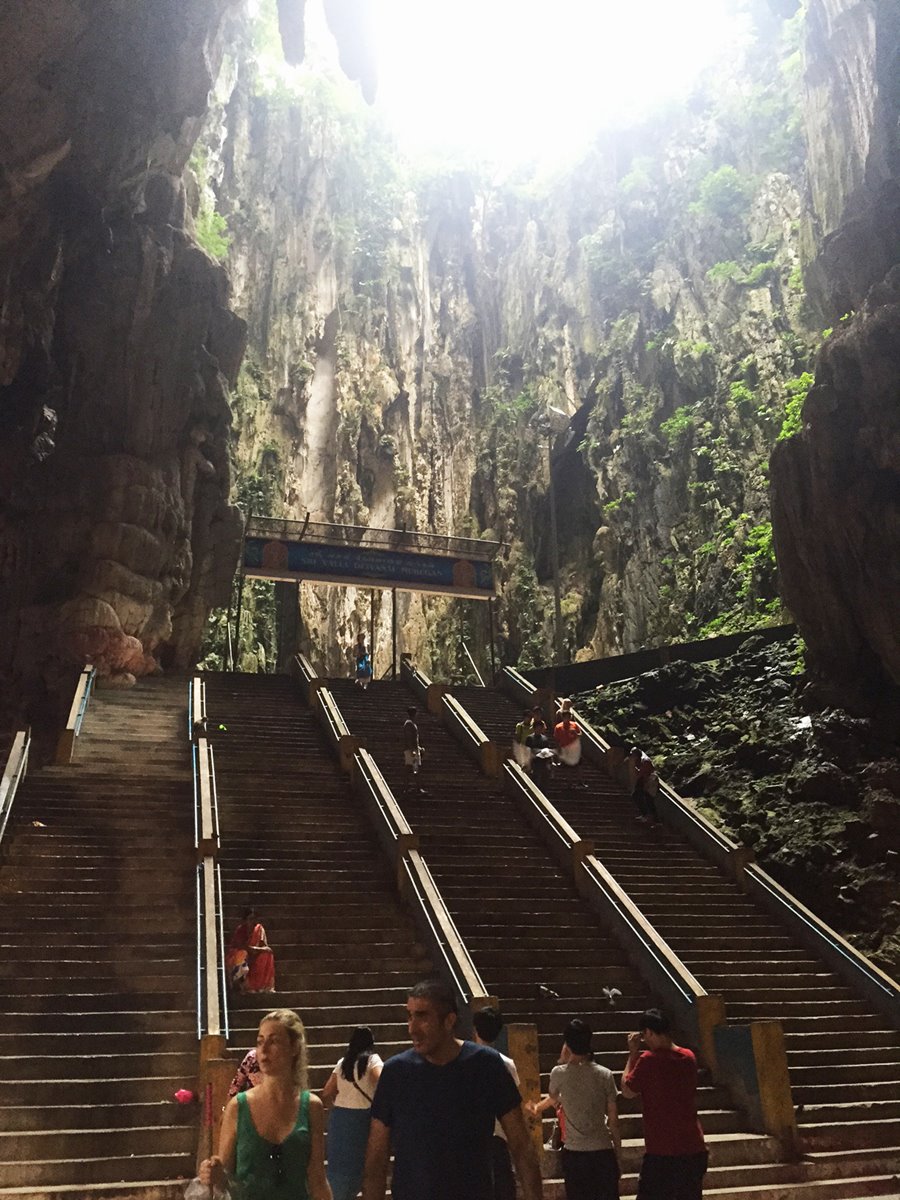 Penang Malasia - Batu Caves Templo - abertura