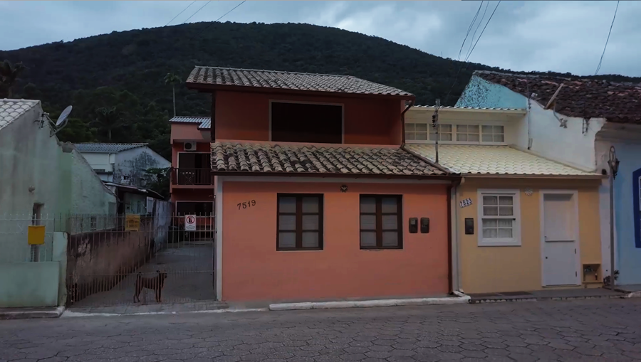 Casas coloridas - Ribeirão da Ilha - Açores Florianópolis Santa Catarina