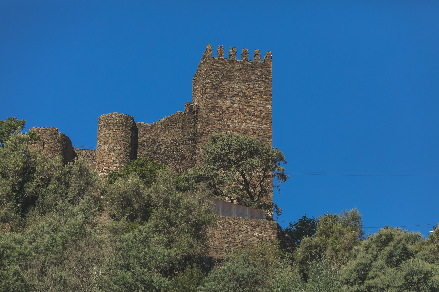 Vista do Castelo da Lousã